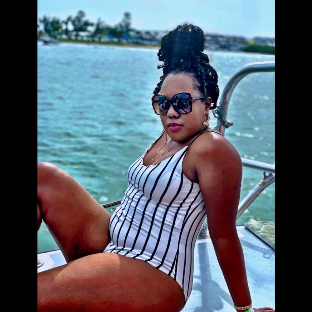 Pinstripe Bodysuit by Gaze